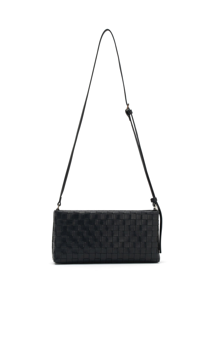 THE COURTNEY BLACK CROSSBODY BAG | ghost