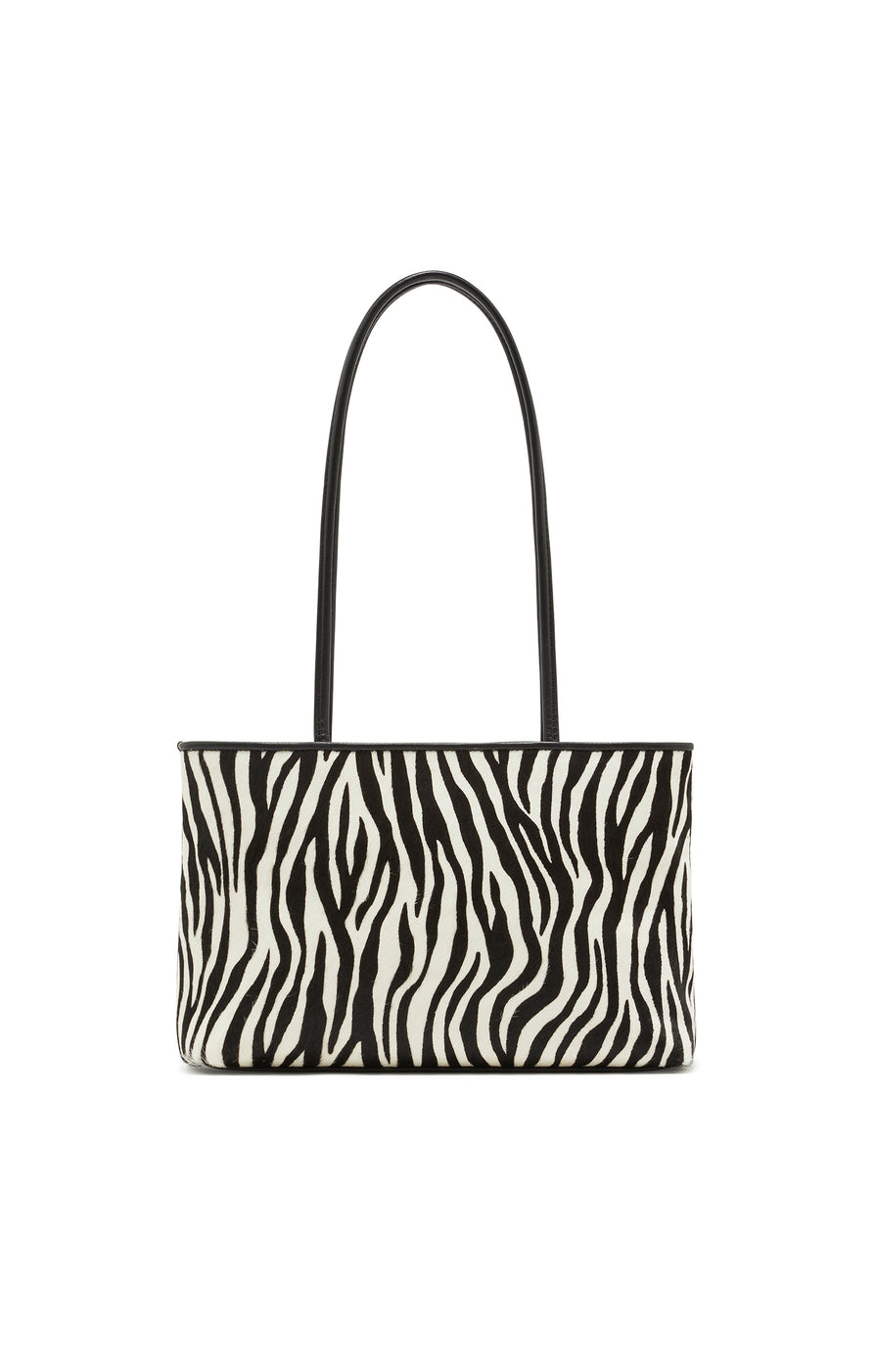 THE HILLARY ZEBRA BAG | GHOST