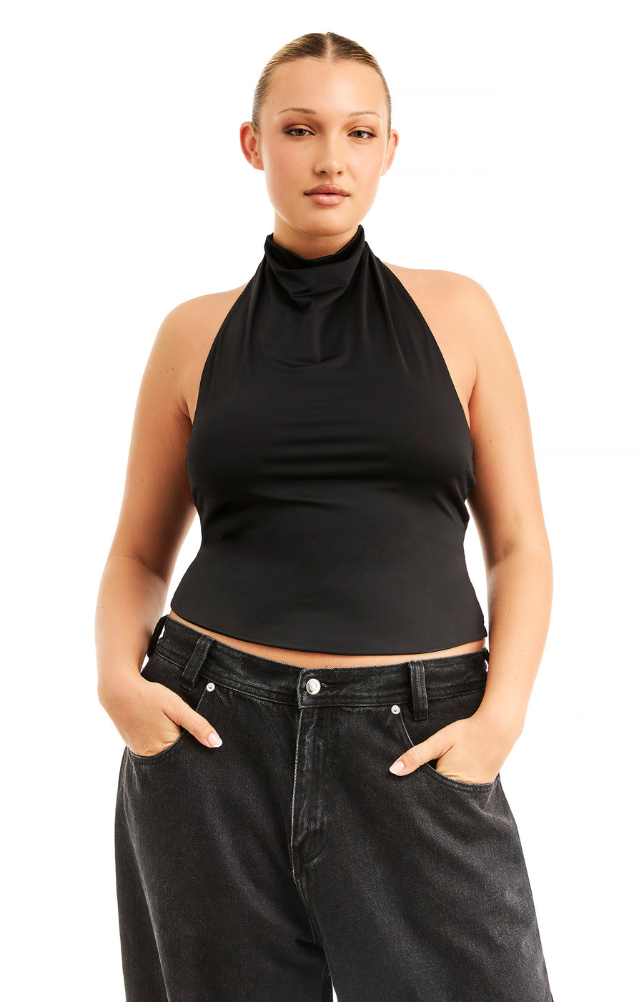 THE CANDICE BLACK TOP | model