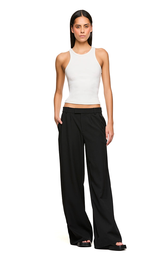 THE RAYNER BLACK PANT | model