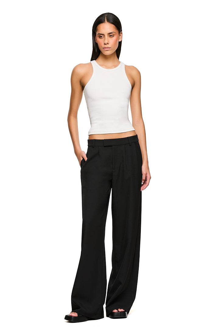 THE RAYNER BLACK PANT | model
