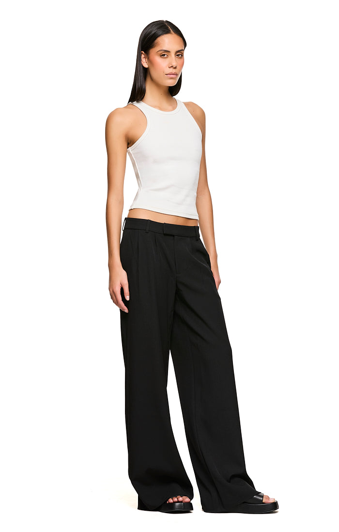 THE RAYNER BLACK PANT | model