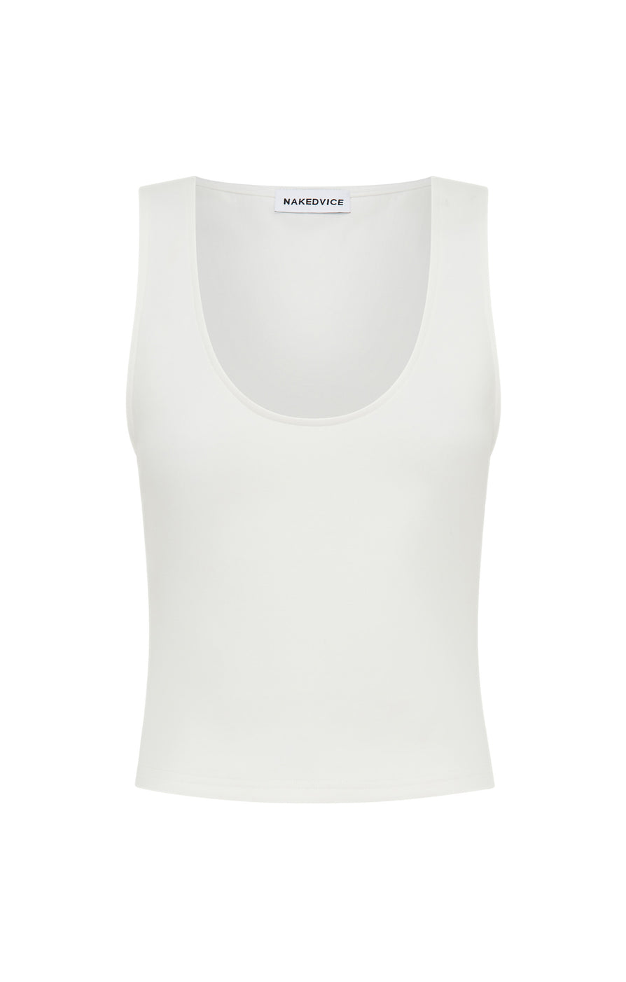 THE NINA WHITE TANK | ghost