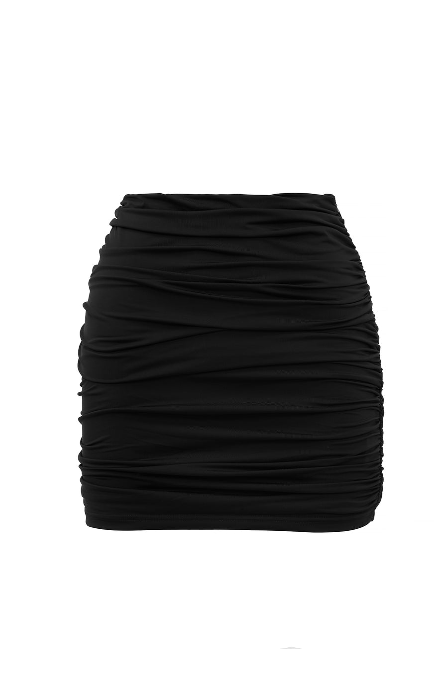 THE KATIA MINI SKIRT BLACK | ghost