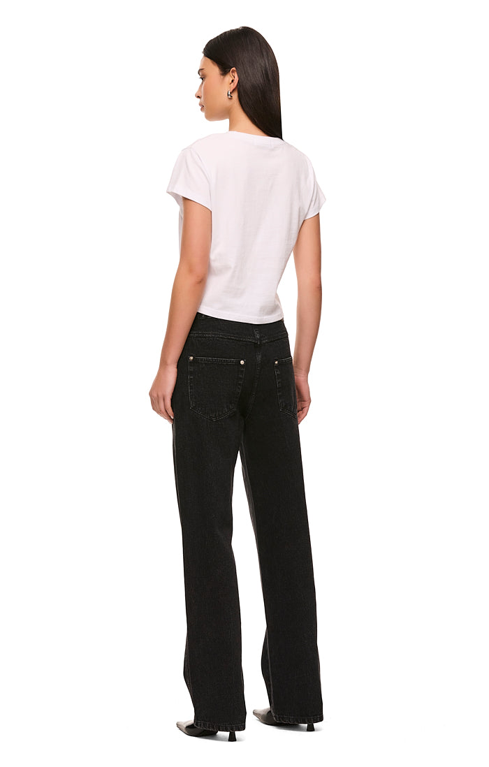THE XAVIER BLACK JEAN | model