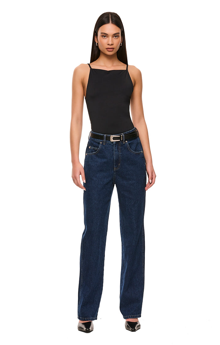 THE XAVIER INDIGO JEAN | model
