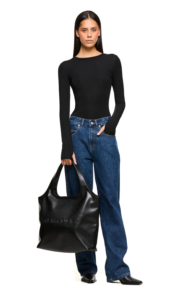 THE TAMMY BLACK TOTE