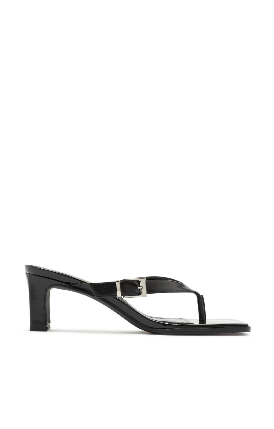 THE IDA BLACK HEEL | GHOST