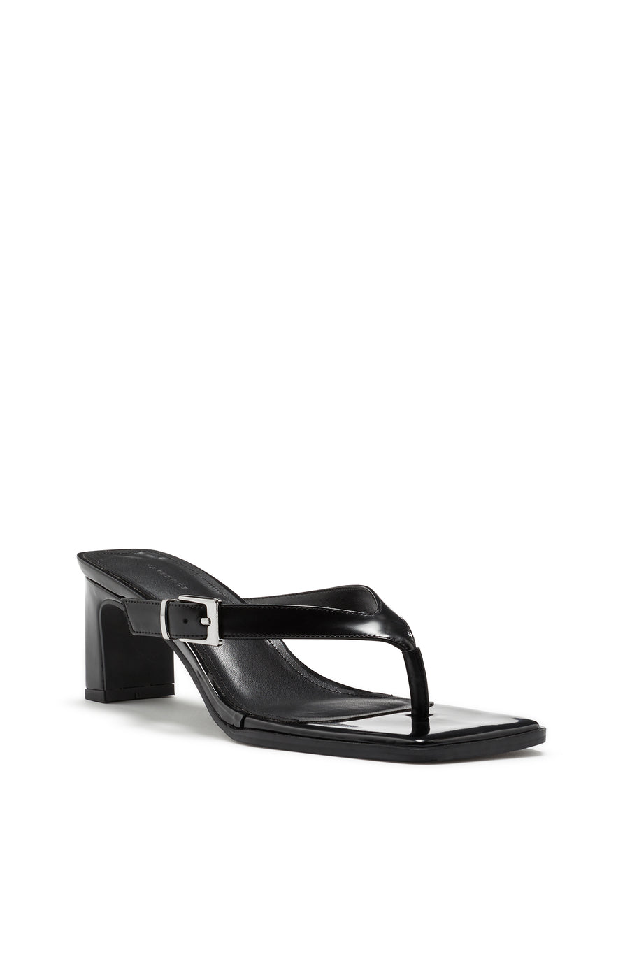 THE IDA BLACK HEEL | GHOST