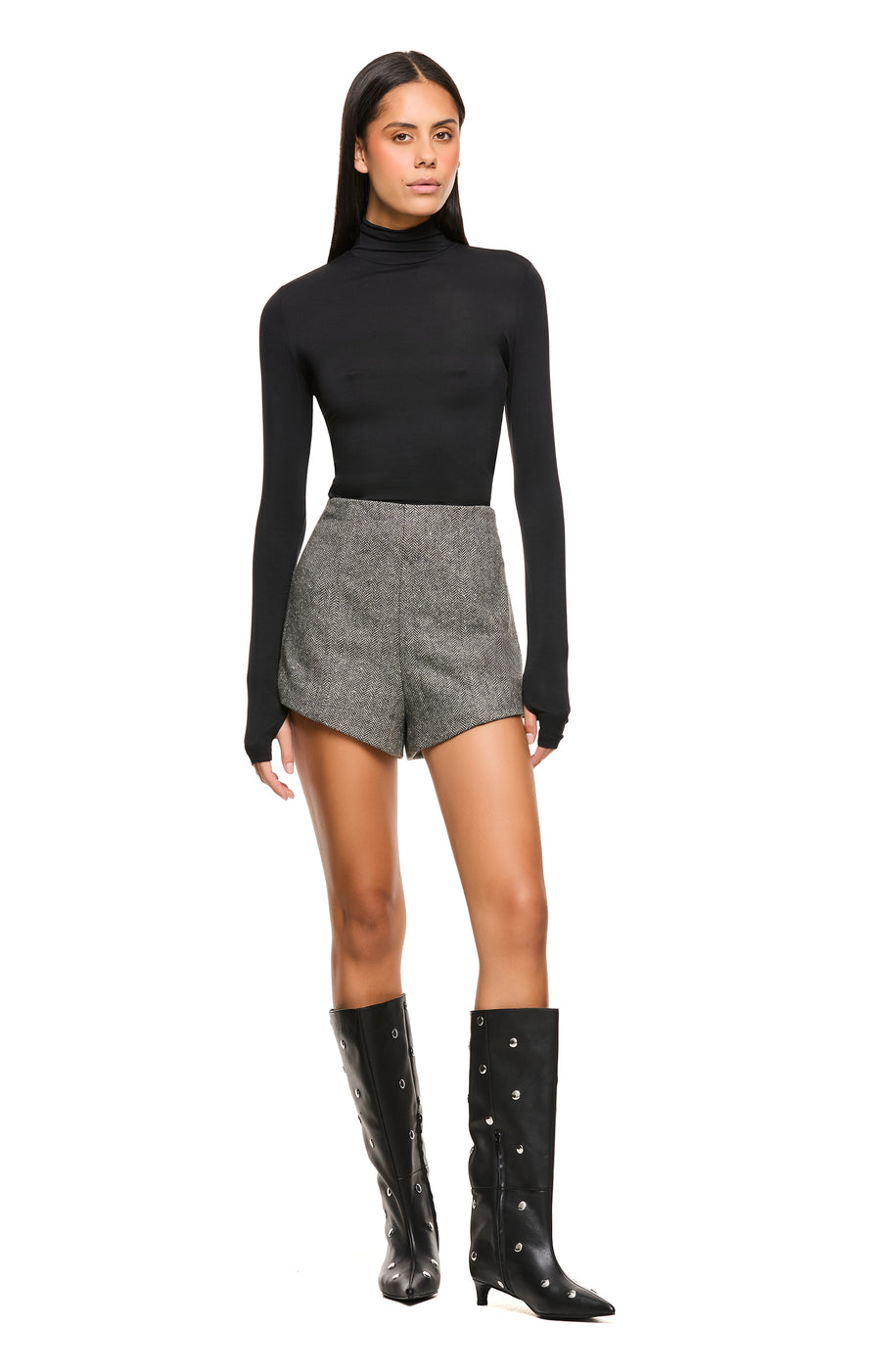THE STACEY BLACK STUD BOOT | MODEL