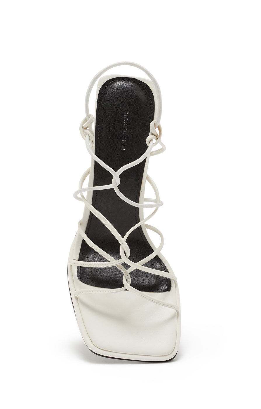 THE MONET WHITE HEEL | GHOST