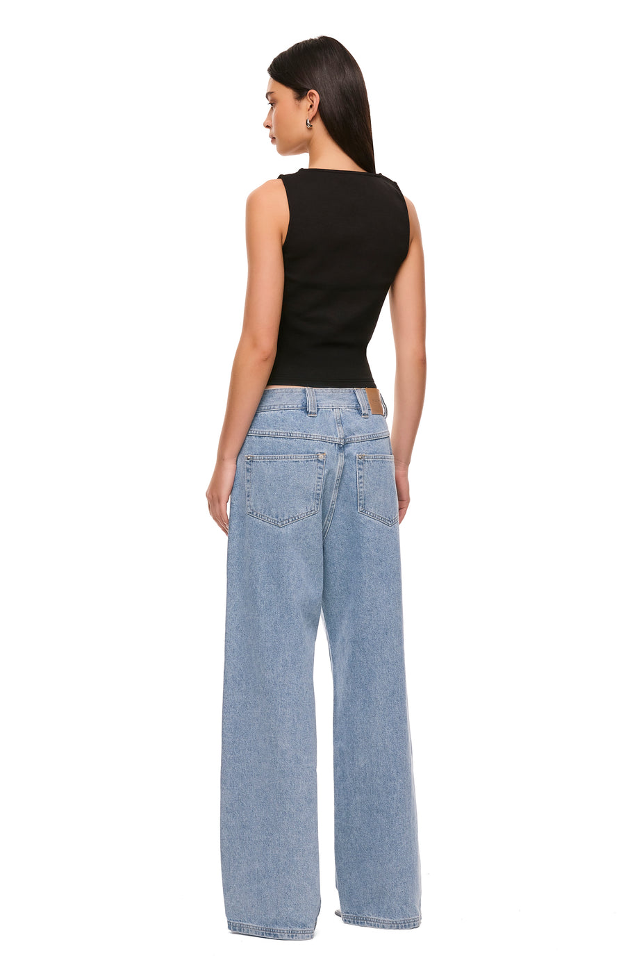 THE MAXWELL BLACK JEAN | model