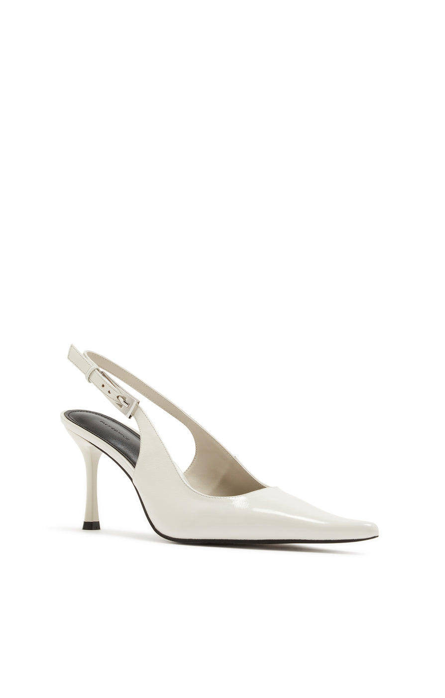 THE PALTROW WHITE HEEL | GHOST