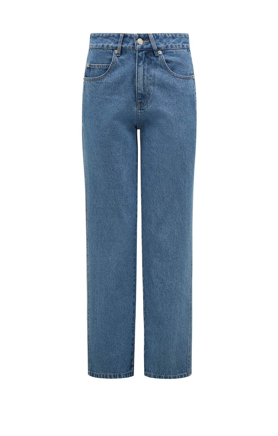 THE XAVIER MID BLUE JEAN | ghost