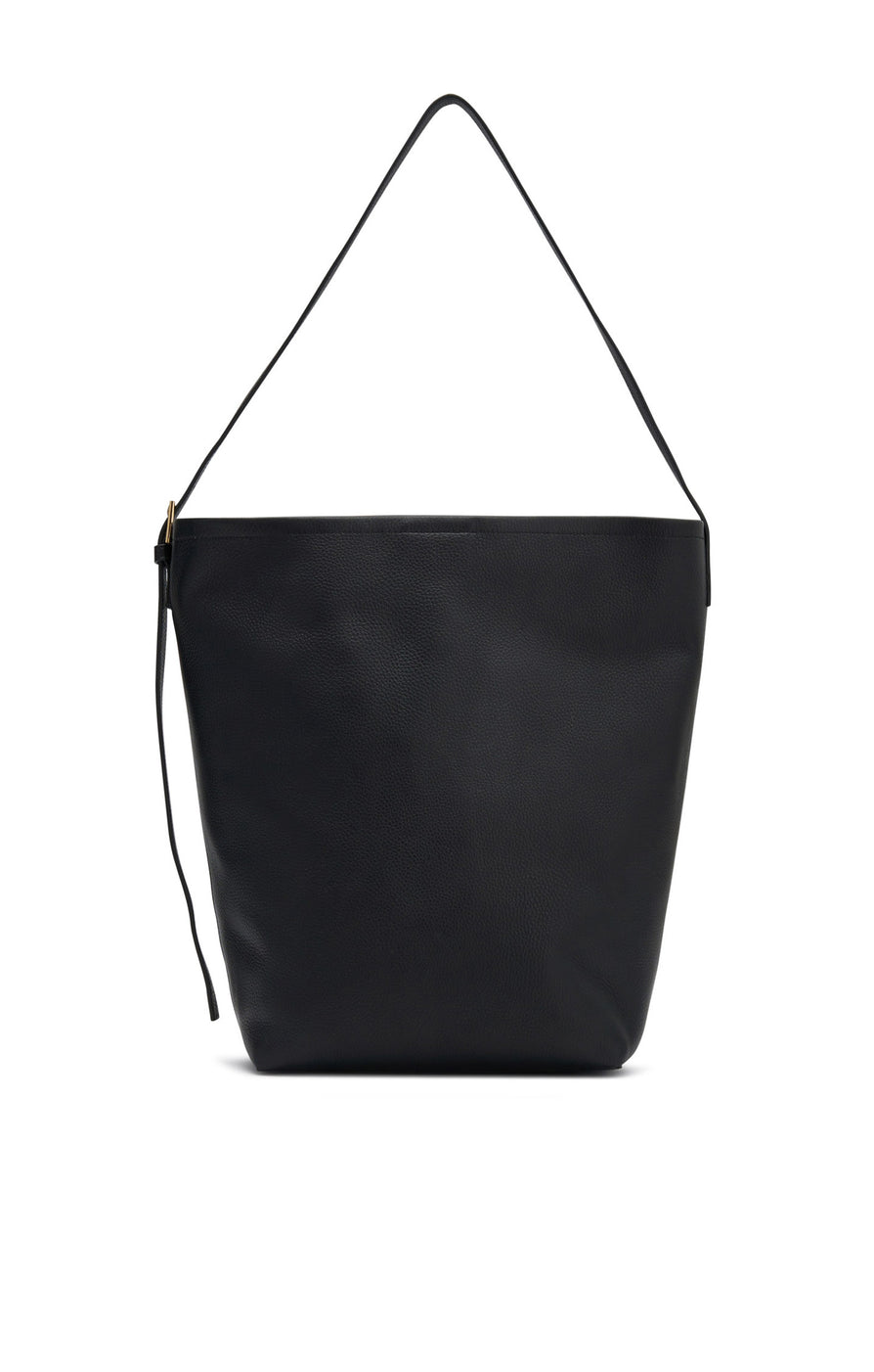 THE SMITH BLACK BUCKET BAG | ghost