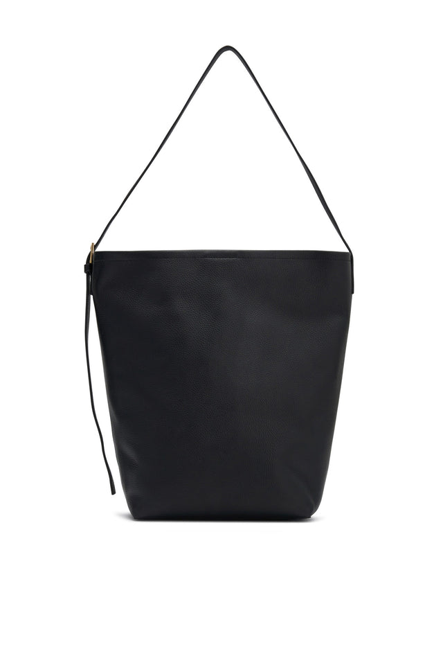 THE SMITH BLACK BUCKET BAG
