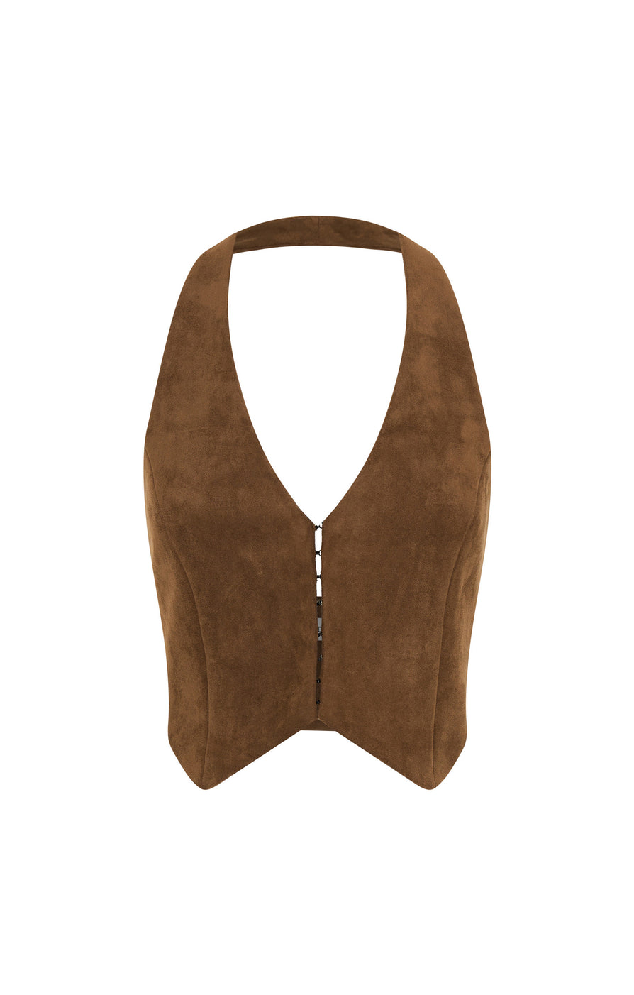 THE STATEN BROWN VEST | ghost