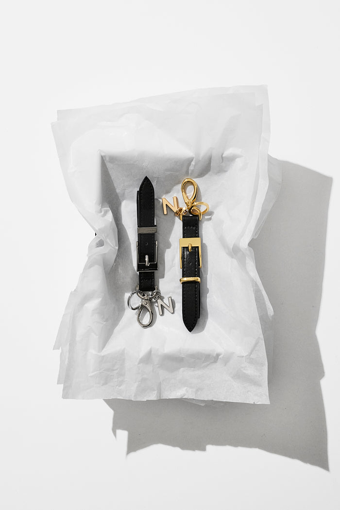 THE LONDON SILVER KEYCHAIN