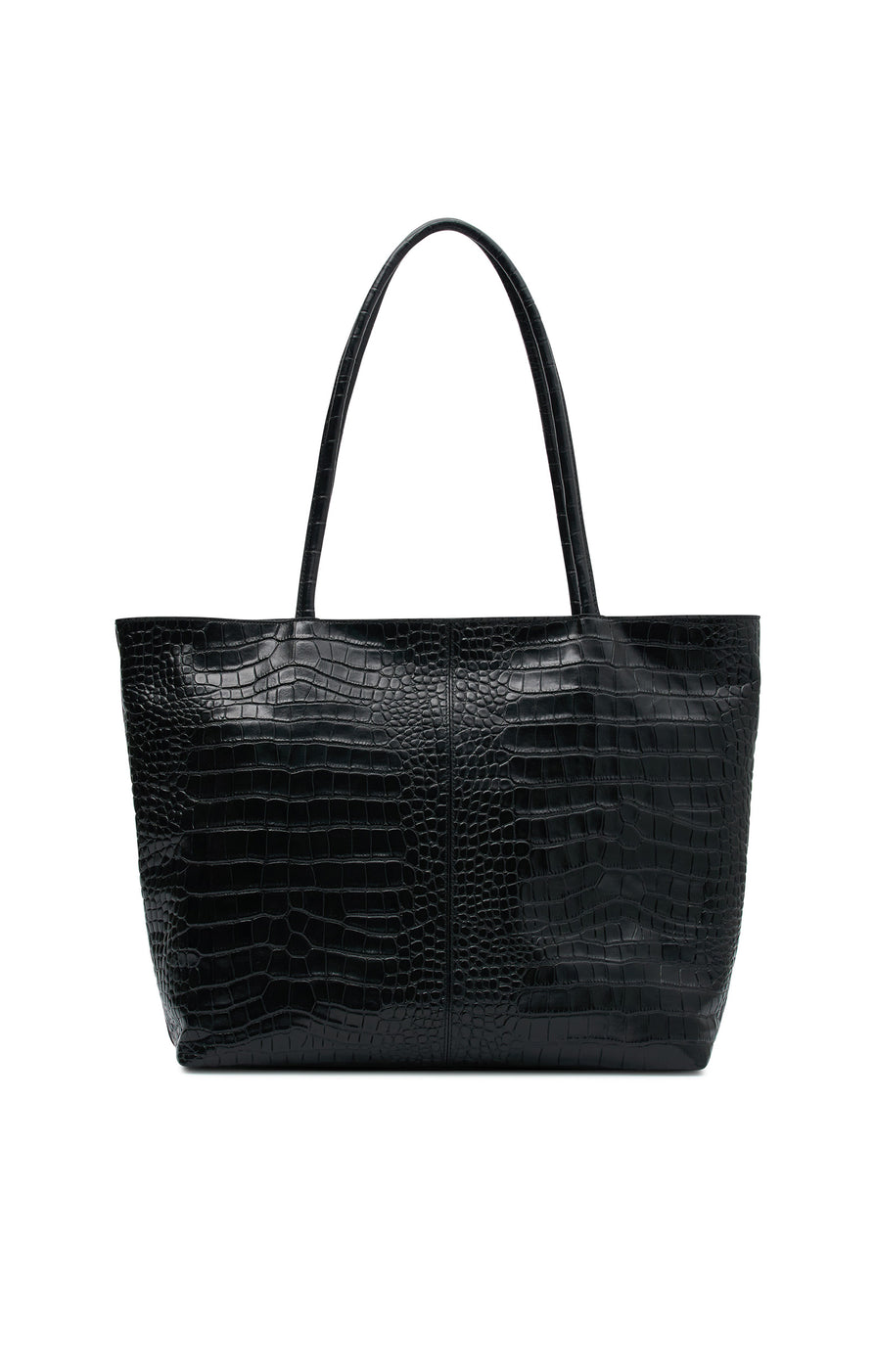 THE BEAU CROC TOTE | ghost