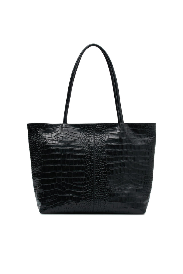 THE BEAU CROC TOTE 