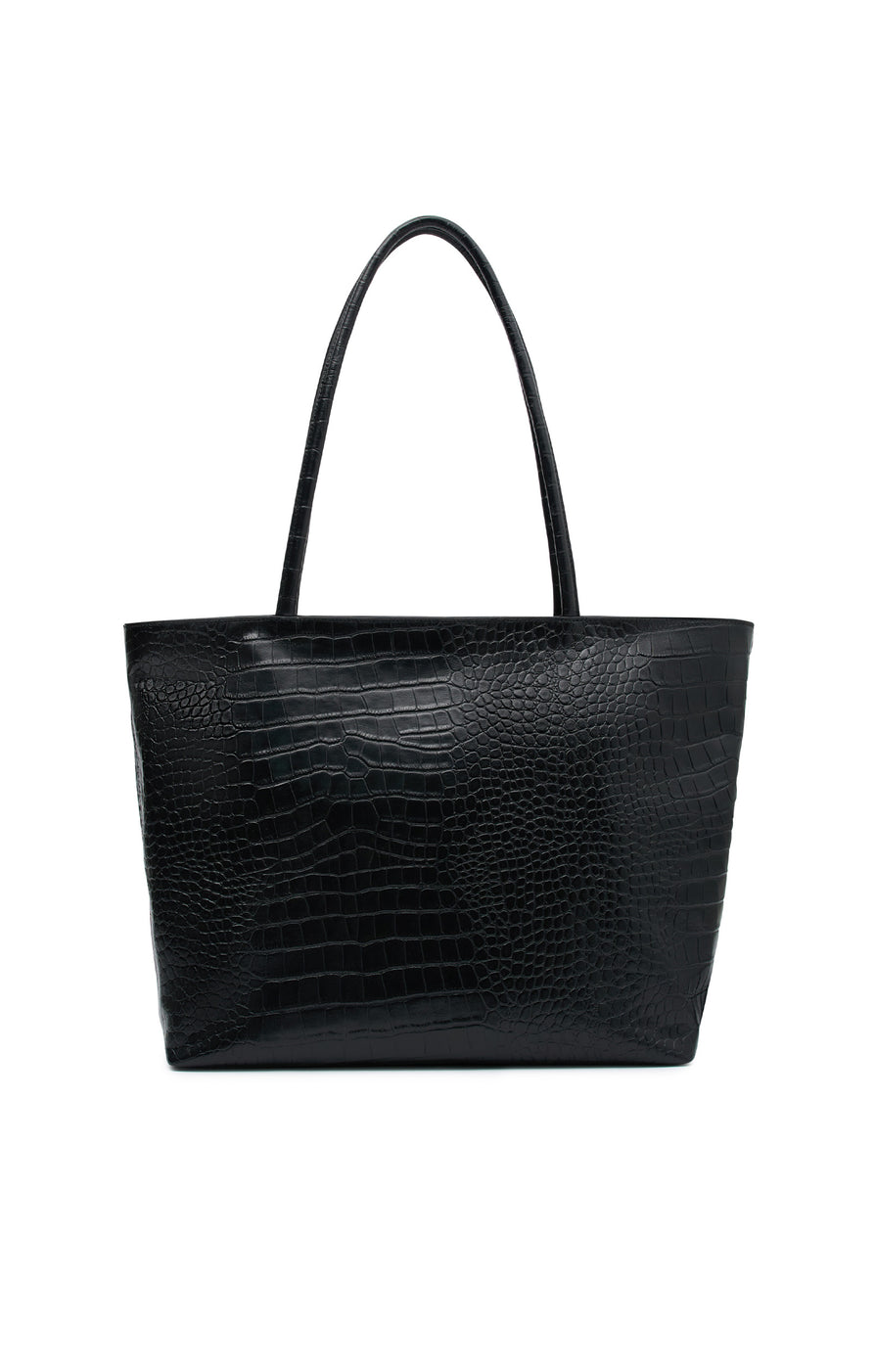 THE BEAU CROC TOTE