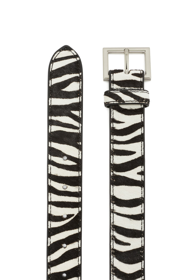 THE DUKE ZEBRA BELT 