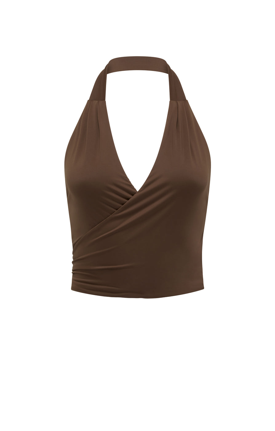 AVERY MOCHA TOP | GHOST