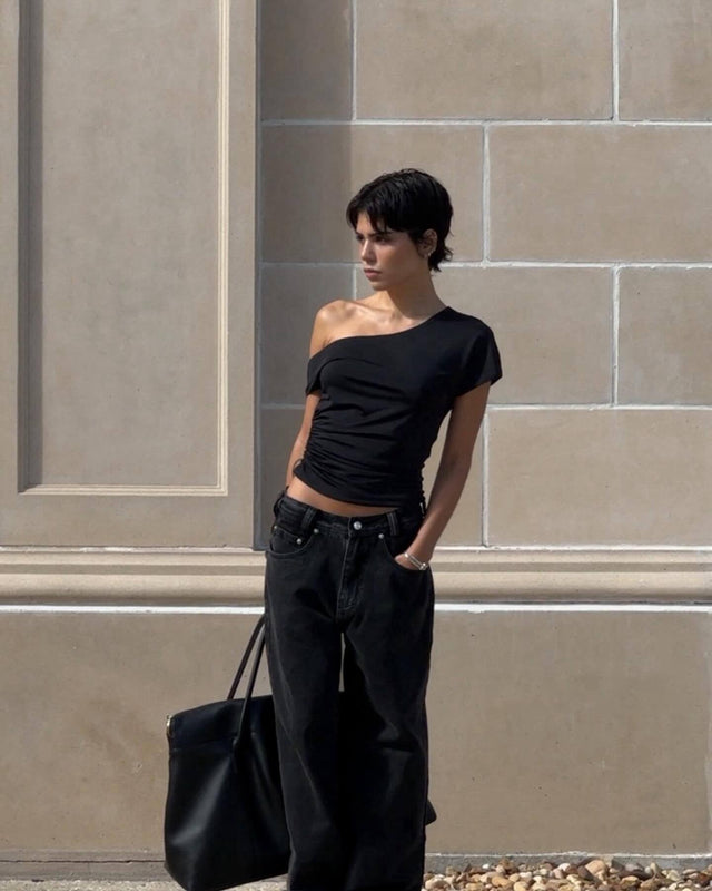 THE KATIA TOP BLACK 