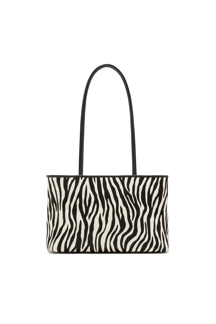THE HILLARY ZEBRA BAG | GHOST