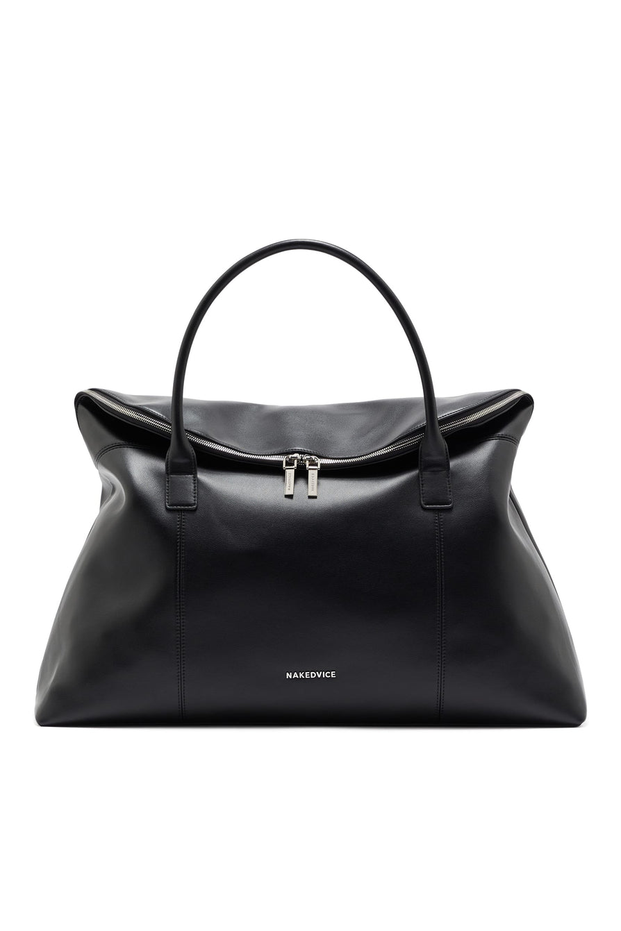 THE HUGO BLACK SILVER DUFFLE | ghost