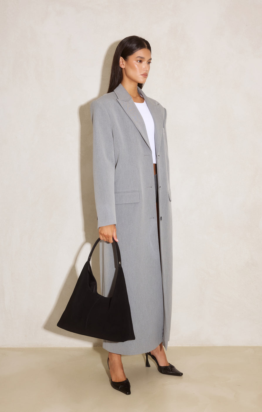 THE ISLA GREY COAT