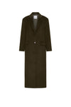 THE ISLA DEEP OLIVE COAT | ghost