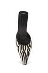 THE KINGSLEY ZEBRA PRINT HEEL | GHOST