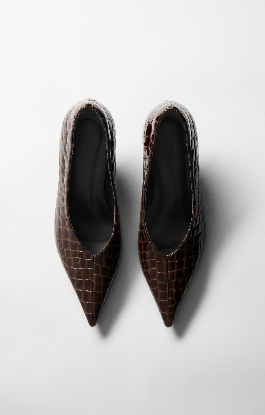 THE HILTON COFFEE CROC HEEL | LIFESTYLE