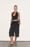 THE LORI BLACK SHORT | model