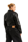 THE VINCE BLACK JACKET | model