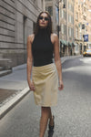 THE NICOLE BEIGE SKIRT | campaign