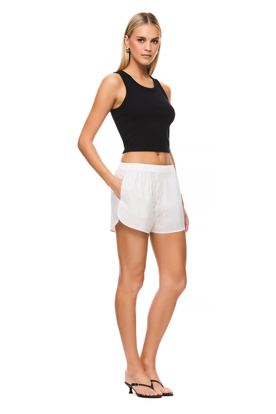 THE BENTLEY STRIPE BOXER SHORT | model 