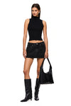 THE MORGAN BLACK SKIRT | model