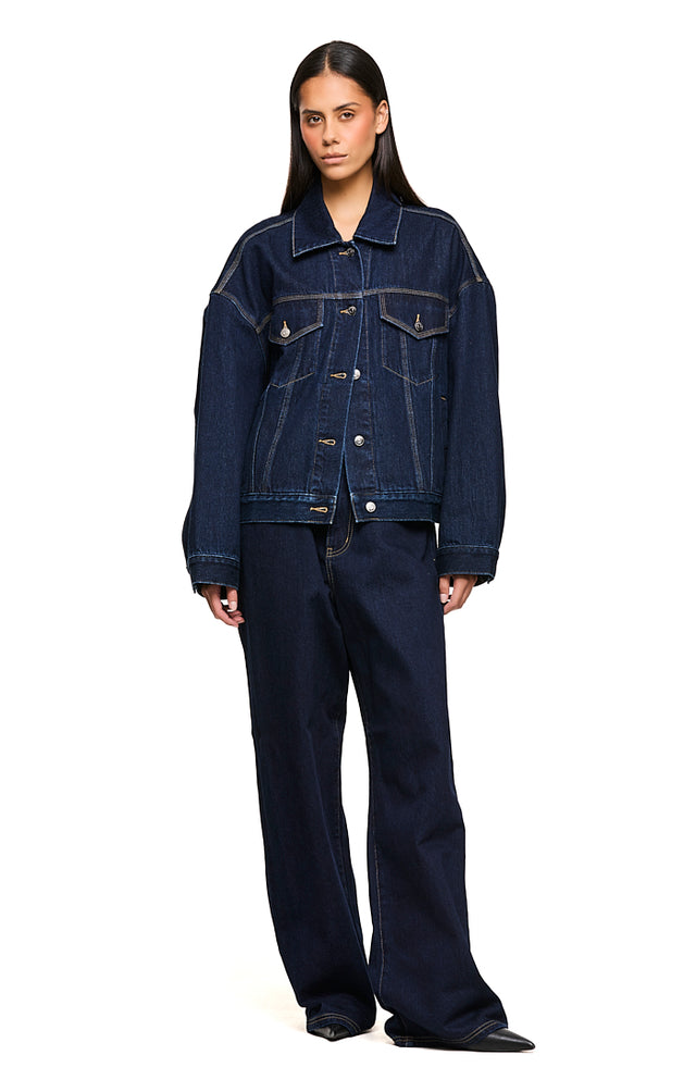 THE MAXWELL INDIGO JACKET 