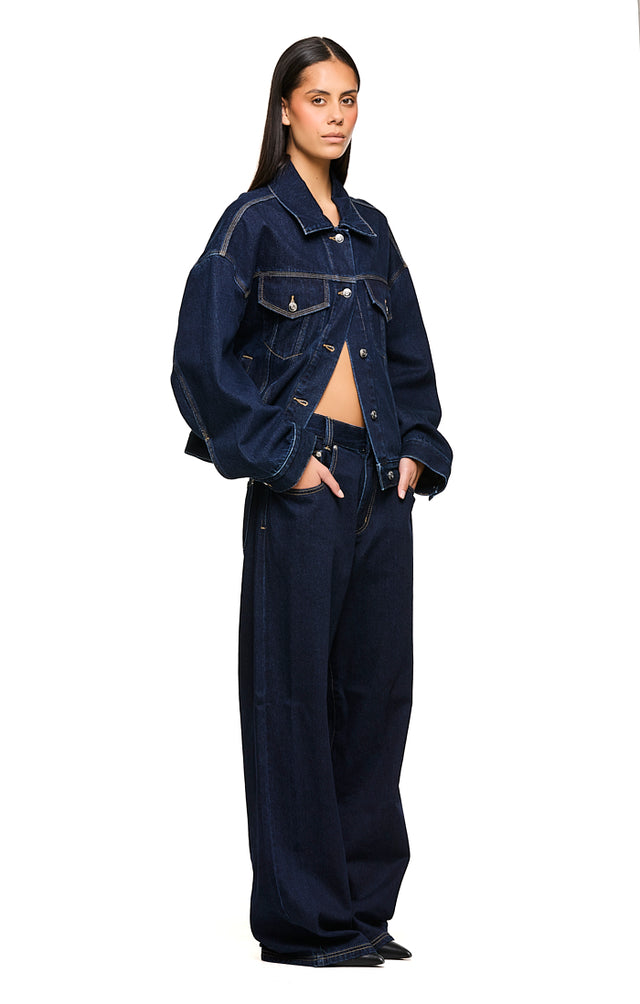 THE MAXWELL INDIGO JACKET 