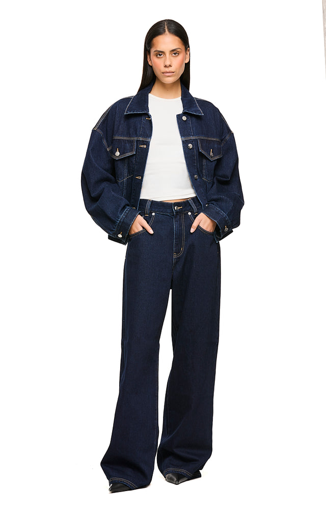 THE MAXWELL INDIGO JACKET 