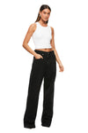 THE POLLY WHITE TANK TOP | model