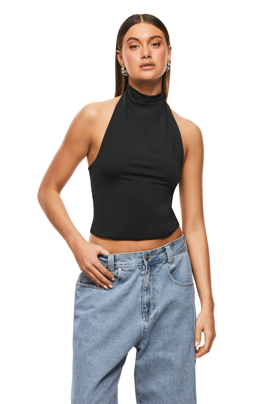 THE CANDICE BLACK TOP | model