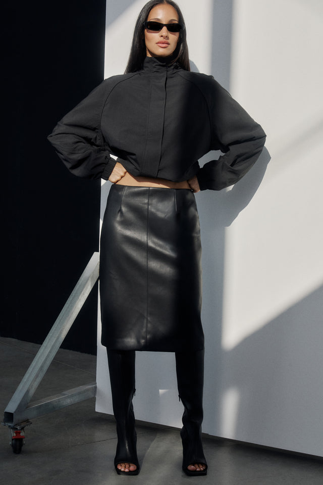 THE DEMPSEY BLACK SKIRT 