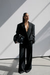THE ROMAN OVERSIZED PINSTRIPE BLAZER | CAMPAIGN