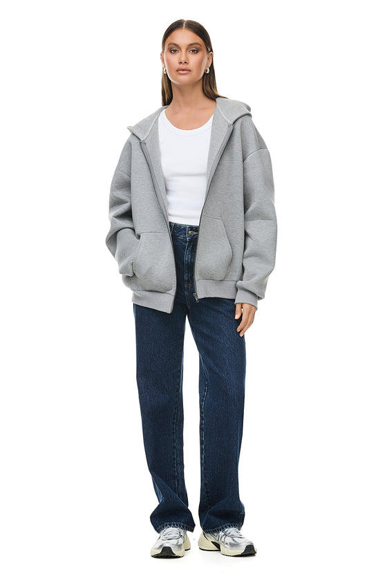 THE DARIA GREY HOODIE