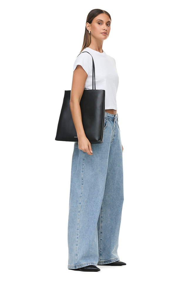 THE FRANKLIN BLACK TOTE 