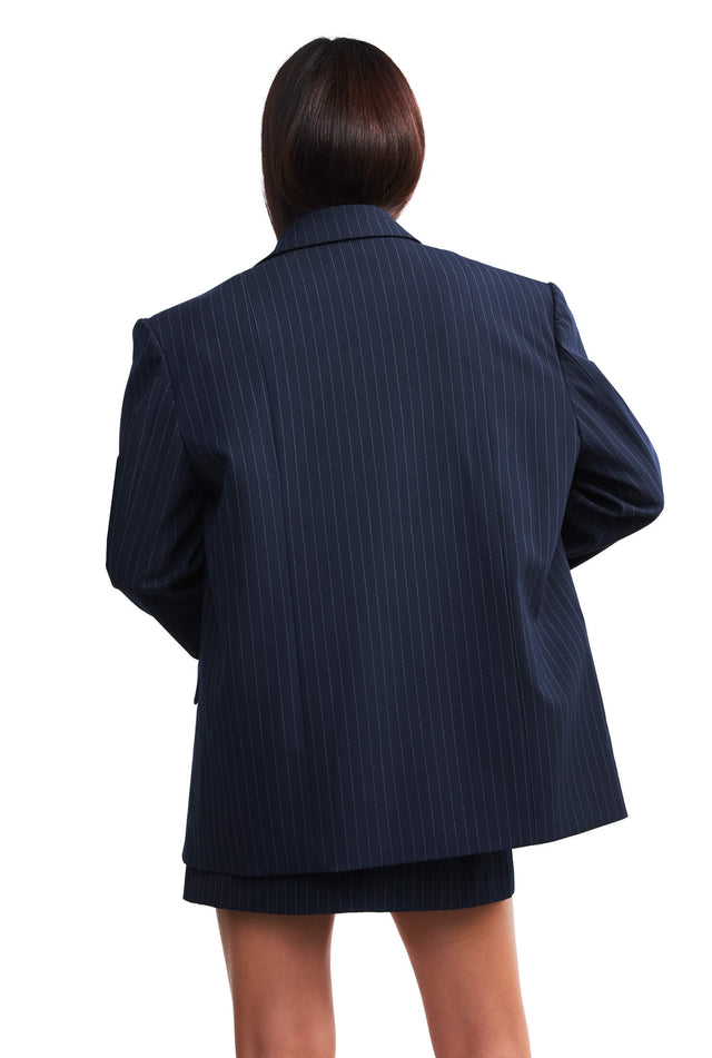 THE ISLA BLAZER PINSTRIPE