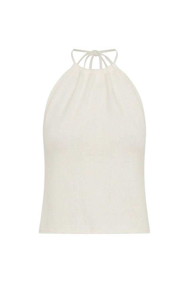 THE ORNA WHITE HALTER 